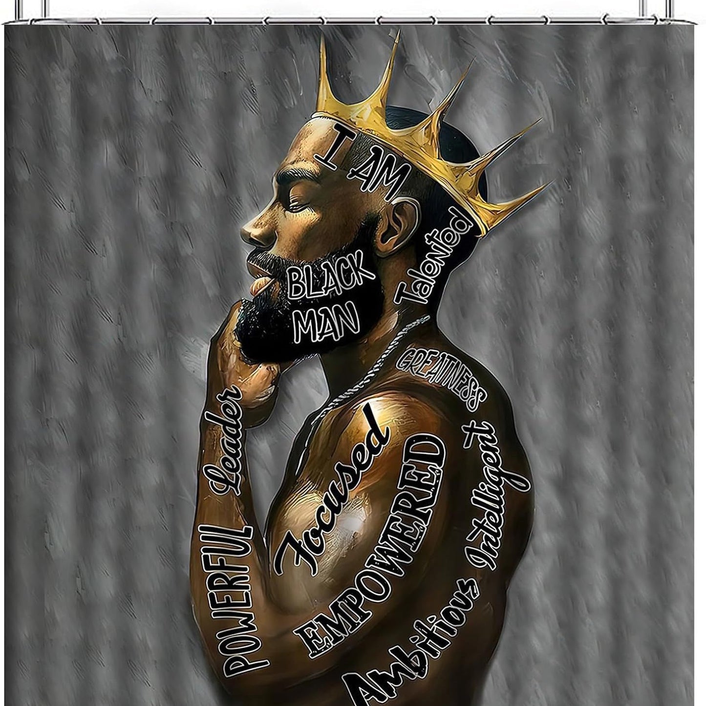 I Am Powerful  —  Multi-Use Statement Panel (Indoor & Outdoor)